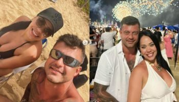 Namorada homenageia vítima morta em academia