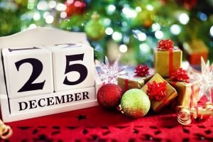 O calendário de 2025 indica que o Natal será comemorado na quinta‑feira, 25 de dezembro.