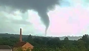 Simepar registra quatro nuvens funil no Paraná em menos de dez dias