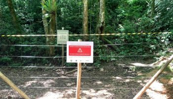 IAT fecha dois acessos irregulares no Pico Paraná para reforçar a segurança