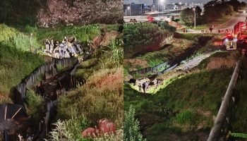 Policial militar e motociclista morrem em acidente de perseguição em Curitiba