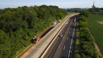 EPR Iguaçu inicia implantação de pórticos do Pedágio Eletrônico em Santa Lúcia