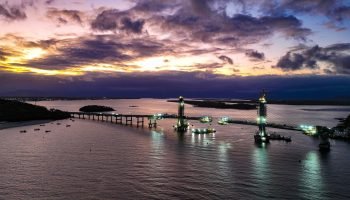 Estado prepara maior queima de fogos na Ponte de Guaratuba