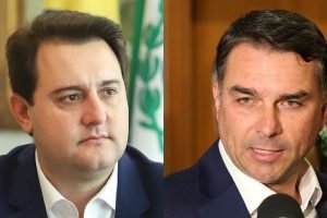 ratinho-junior-flavio-bolsonaro-reuniao