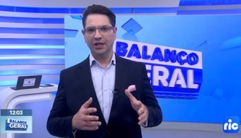 Grupo Ric publica nota sobre comentário de Rivaroli no Balanço Geral Curitiba