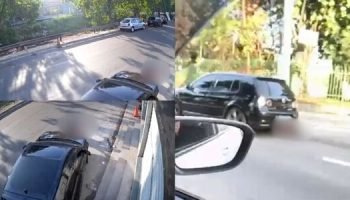 Homem atropela e arrasta mulher na Marginal Tietê; vídeo choca