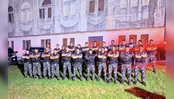 Pelotão enfrenta desafio de 5 km armado na 2ª Corrida do Choque