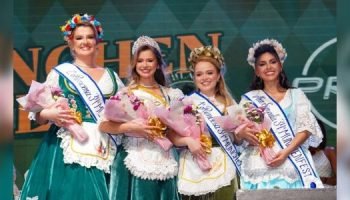 Anúncio das majestades da 34ª Münchenfest agita o público em Ponta Grossa