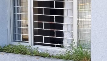 Suspeito foi socorrido por socorristas do Samu e será encaminhado à delegacia —