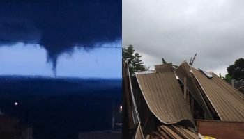 Simepar registra tornado em Mercedes no primeiro dia de 2026