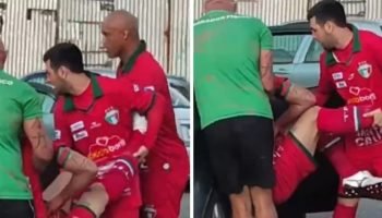 Confusão na Taça Paraná deixa ex-jogador do Coritiba hospitalizado; Trieste e FPF se posicionam