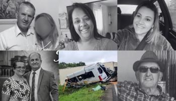 Identificam seis vítimas fatais de acidente na BR-116