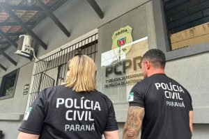 Cães em situação de negligência — Foto: Governo do Paraná