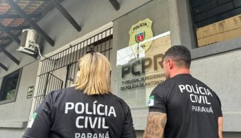 Cães em situação de negligência — Foto: Governo do Paraná