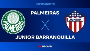 Foto: Palmeiras e Junior Barranquilla se enfrentam nesta quinta-feira (28), às 1