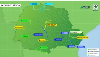 Paraná completa 755 km de rodovias em concreto e anuncia novas obras