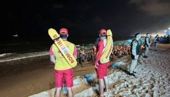 Bombeiros reforçam atuação em shows com motos aquáticas e drone com câmera térmica