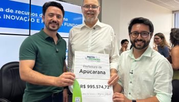 Apucarana recebe R$ 995 mil em recursos estaduais para fomento à inovação