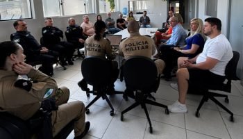 Medidas de segurança no Carnaval 2026 em Curitiba. — Foto: Governo do Paraná