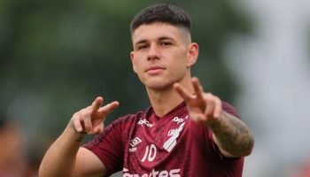 Bruno Zapelli é o jogador mais caro do Athletico no Campeonato Paranaense 2026